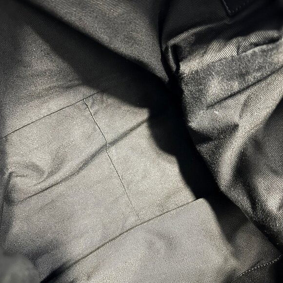 RALPH LAUREN Purple Label Nappa Stirrup Hobo Bag • black leather, silver - Picture 12 of 15